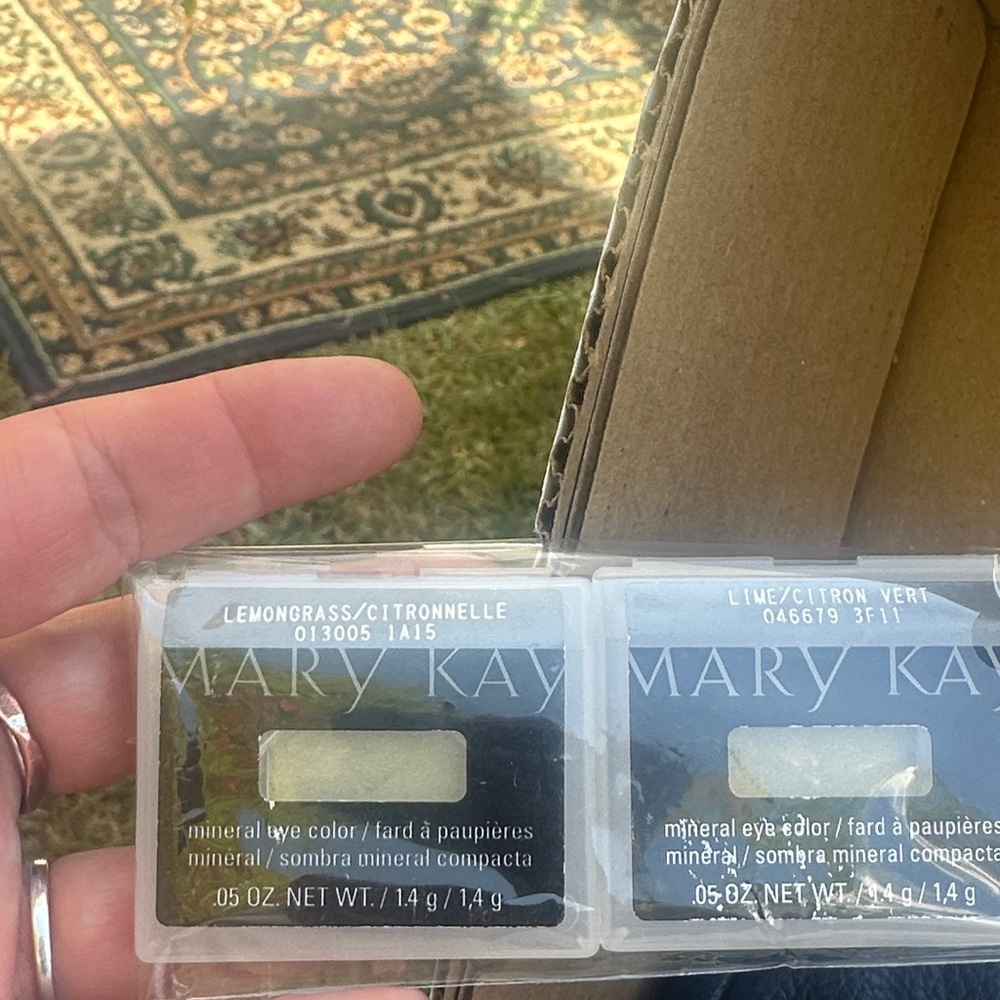 Mary Kay Eye Color Duo in Lemongrass and Lime